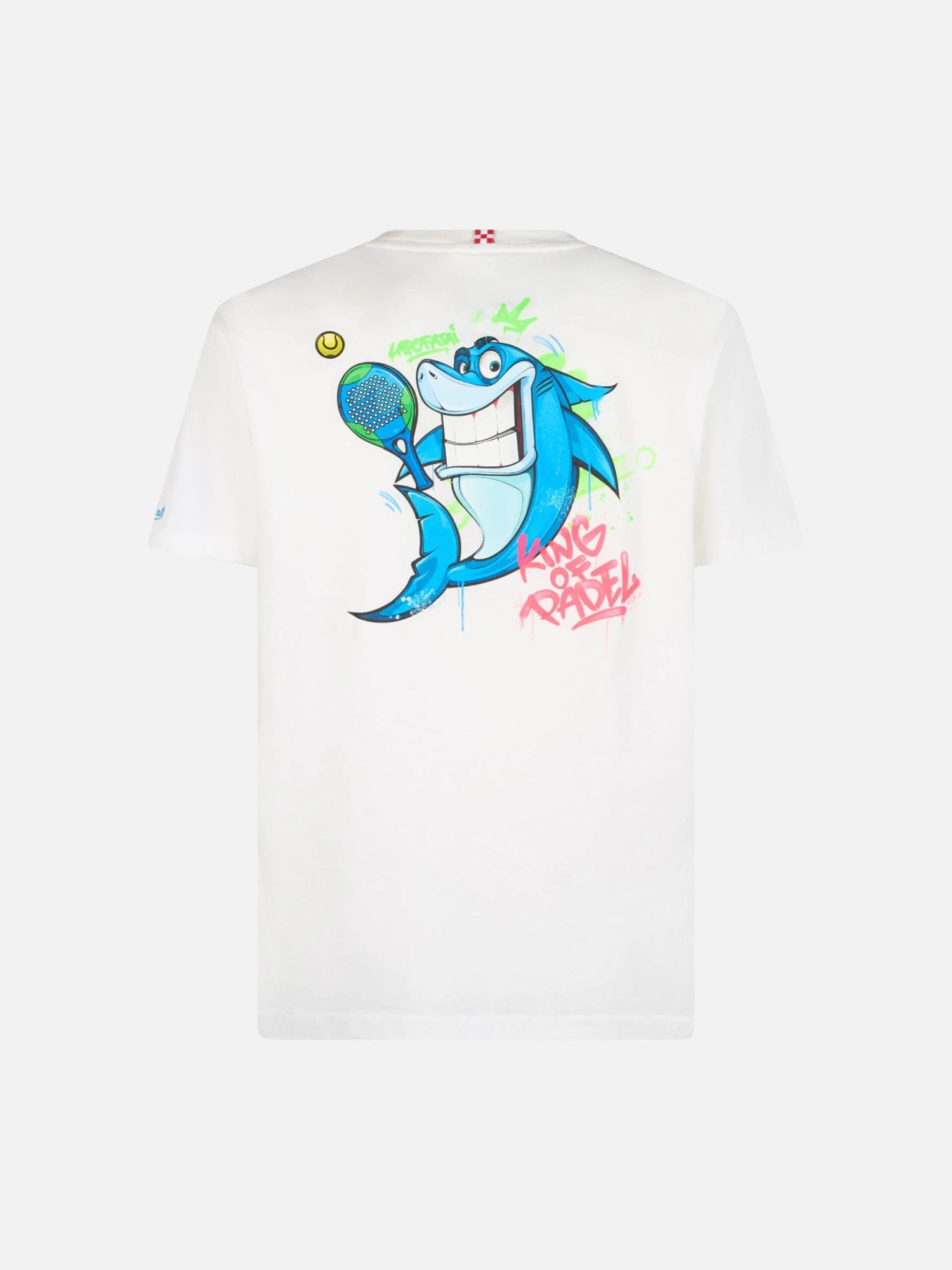 MC2 Saint Barth Boy Cotton T-shirt With Cryptopuppets Shark Print | CRYPTOPUPPETS SPECIAL EDITION 3 MC2 Saint Barth Boy Cotton T-shirt With Cryptopuppets Shark Print | CRYPTOPUPPETS SPECIAL EDITION