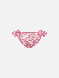 MC2 Saint Barth Girl Ruffled Swim Briefs Melly With Betsy Print | MADE WITH LIBERTY FABRIC