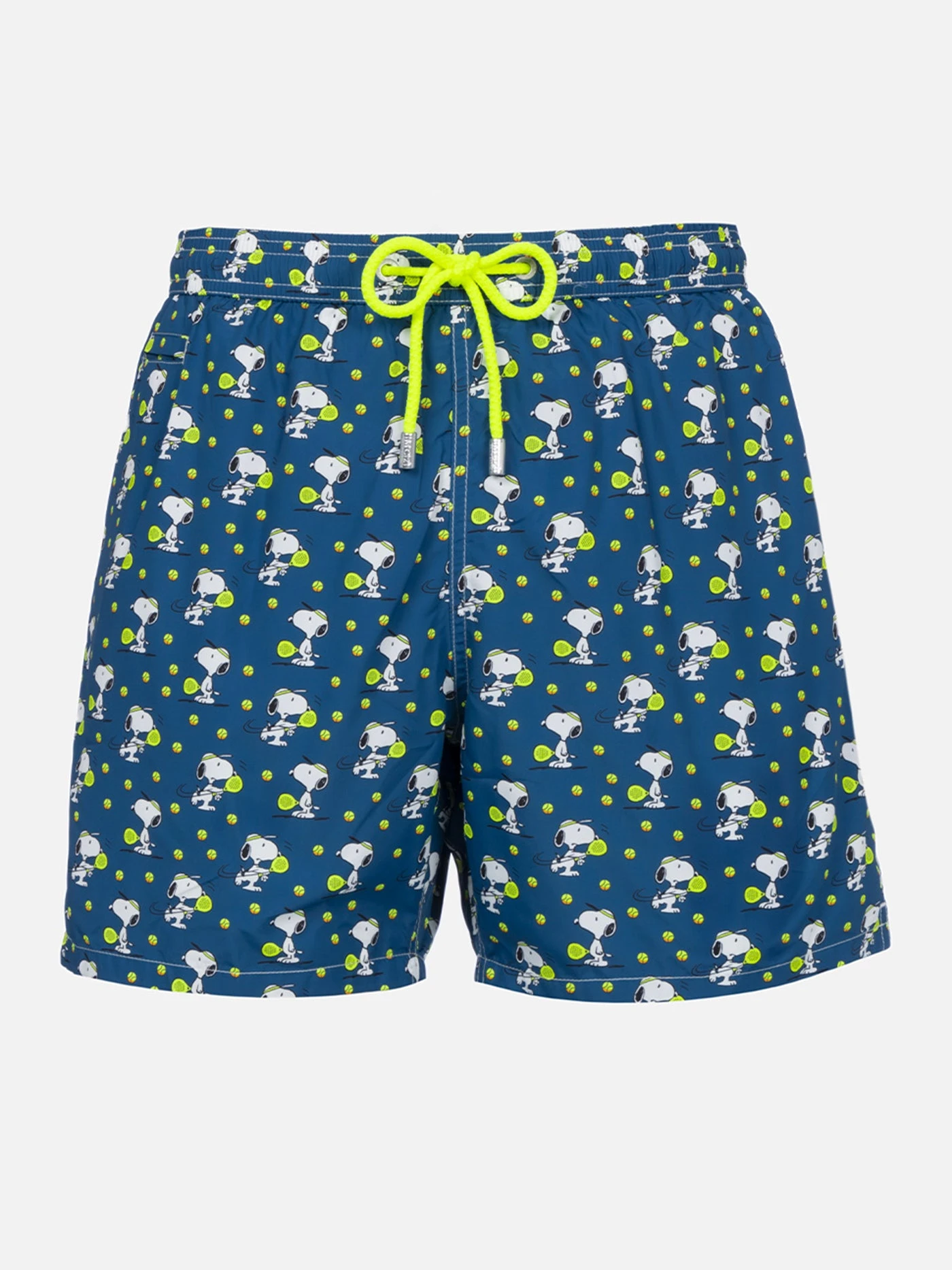 MC2 Saint Barth Man Lightweight Fabric Swim-shorts Lighting Micro Fantasy With Snoopy Padel Print | SNOOPY PEANUTS™ SPECIAL EDITION 3 MC2 Saint Barth Man Lightweight Fabric Swim-shorts Lighting Micro Fantasy With Snoopy Padel Print | SNOOPY PEANUTS™ SPECIAL EDITION