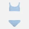 MC2 Saint Barth Light Blue Striped Crinkle Classic Bralette Bikini Baker 1 MC2 Saint Barth Light Blue Striped Crinkle Classic Bralette Bikini Baker -MC2 Saint Barth Shop BAK0002 04856H girl crinkle striped bikini 1