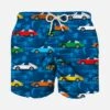 MC2 Saint Barth Boy Swim Shorts With Vintage Print -MC2 Saint Barth Shop BASE JEAN LIGHTING FRONT 21153b73 6799 43f0 ad4f a5e72eb6bf16