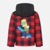 MC2 Saint Barth Boy Hooded Down Padded Jacket Baxter With Bart Simpson Print | THE SIMPSONS SPECIAL EDITION -MC2 Saint Barth Shop BAX0006 00043E boy hooded down jacket simpson 1