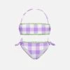 Girl Gingham Bralette Bikini -MC2 Saint Barth Shop BIKINIGIRL1
