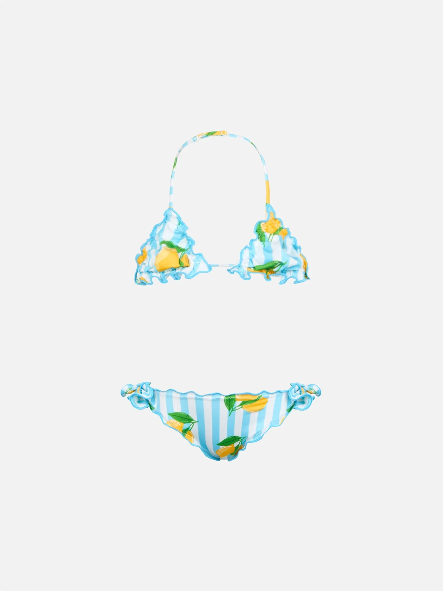 MC2 Saint Barth Girl Classic Triangle Bikini Cris With Lemon Print 3 MC2 Saint Barth Girl Classic Triangle Bikini Cris With Lemon Print