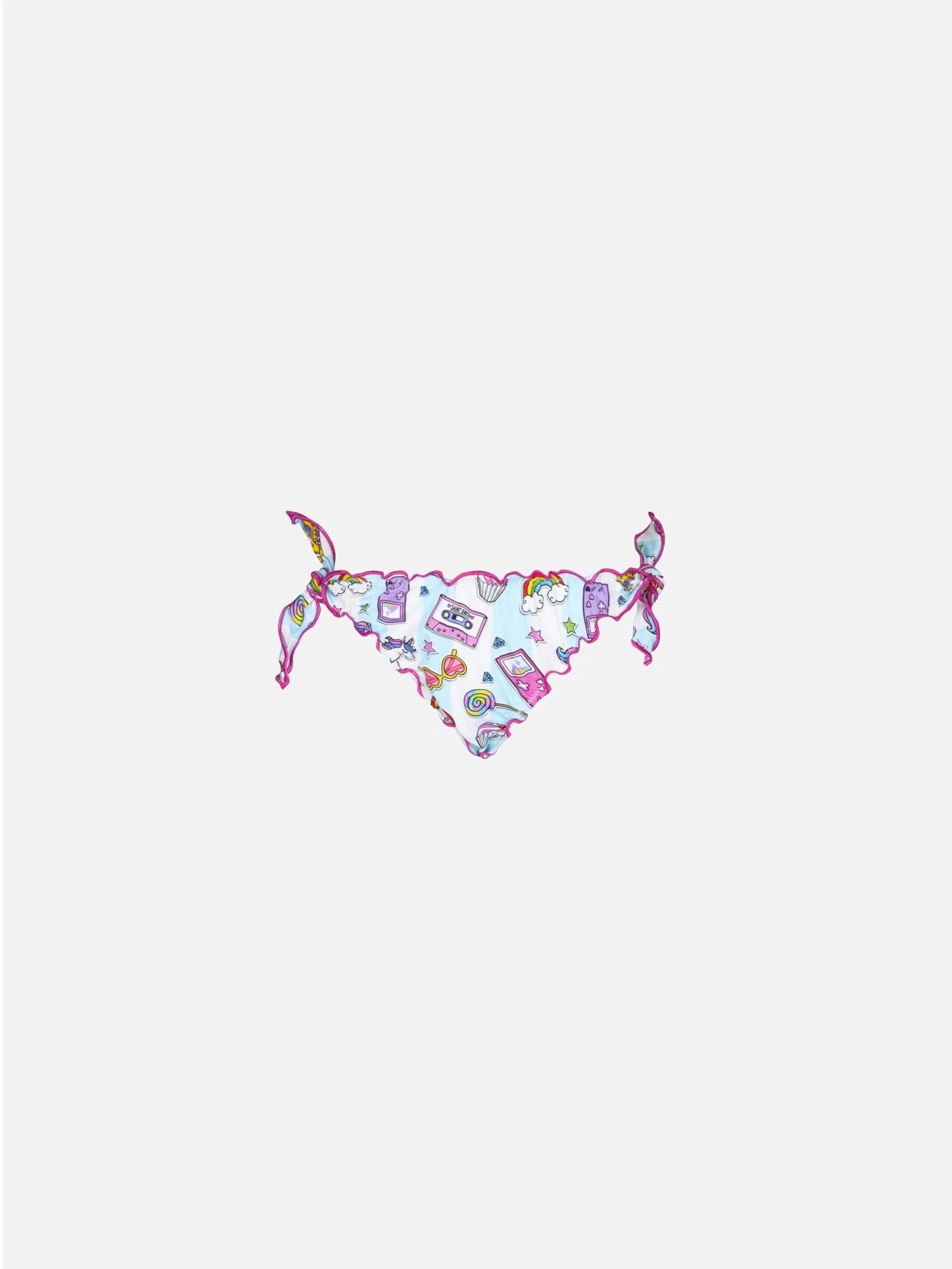 Pop Designs Print Girl Swim Briefs 3 Pop Designs Print Girl Swim Briefs