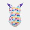 Girls Swimsuit With Ruffles