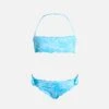 MC2 Saint Barth Girl Classic Bandeau Bikini Emy With Toile De Jouy Print