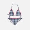 Girl Gingham Bikini With Embroidery 1 Girl Gingham Bikini With Embroidery -MC2 Saint Barth Shop BIKINIGIRL3