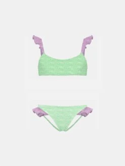 Girl Bikini With Ruffle