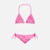 MC2 Saint Barth Girl Triangle Bikini With Fluo Pink Bandanna Print -MC2 Saint Barth Shop BIKINIGIRL32 1f80c7e2 14c9 4512 a6b5 14741e6d3790