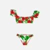 GIRLS BIKINI ROMANTIC IBISCUS -MC2 Saint Barth Shop BIKINIGIRL59