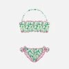 Girl Bandeau Bikini With Cactus Print