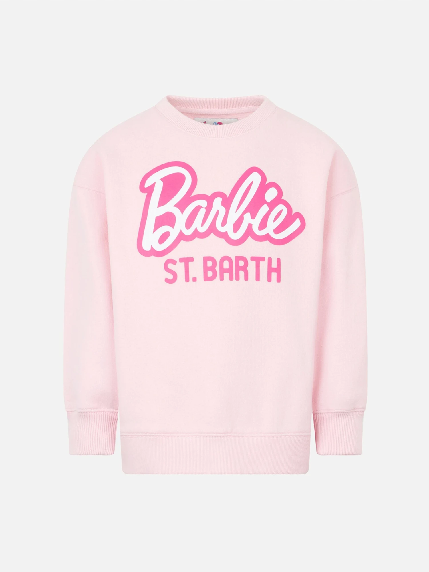 MC2 Saint Barth Girl Fleece Sweatshirt With Barbie St. Barth Print | BARBIE SPECIAL EDITION 3 MC2 Saint Barth Girl Fleece Sweatshirt With Barbie St. Barth Print | BARBIE SPECIAL EDITION