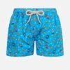 MC2 Saint Barth Boy Lightweight Fabric Swim-shorts Jean Lighting With Pizza Print -MC2 Saint Barth Shop CB20