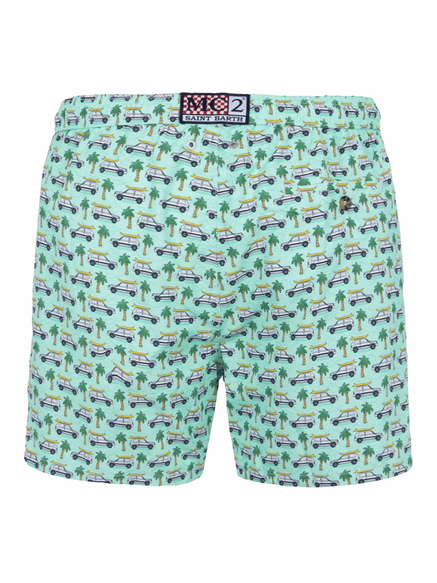 MC2 Saint Barth Man Lightweight Fabric Swim-shorts Lighting Micro Fantasy With Panda Print | PANDA SPECIAL EDITION 4 MC2 Saint Barth Man Lightweight Fabric Swim-shorts Lighting Micro Fantasy With Panda Print | PANDA SPECIAL EDITION - Image 2
