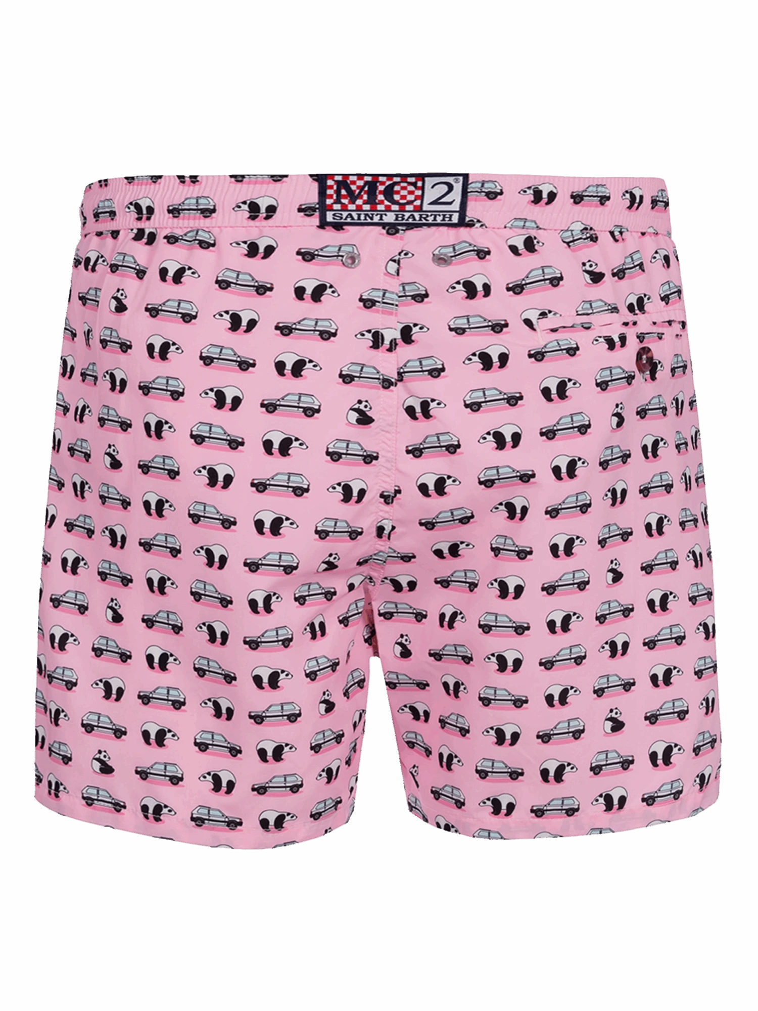 MC2 Saint Barth Man Lightweight Fabric Swim-shorts Lighting Micro Fantasy With Panda And Panda Print | PANDA SPECIAL EDITION 4 MC2 Saint Barth Man Lightweight Fabric Swim-shorts Lighting Micro Fantasy With Panda And Panda Print | PANDA SPECIAL EDITION - Image 2