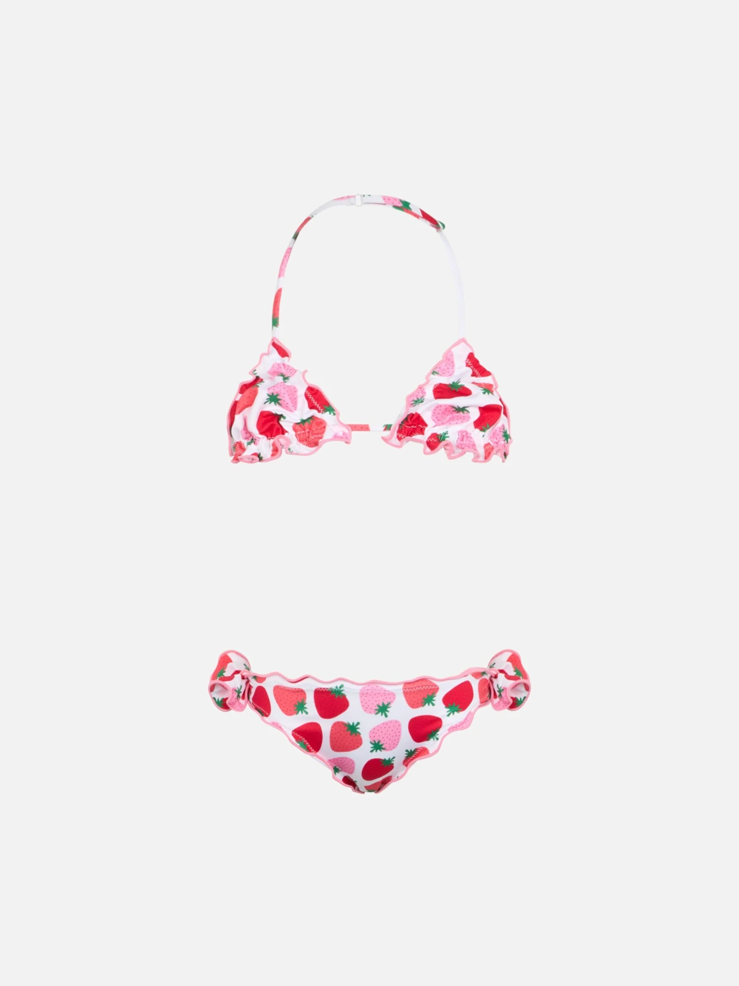 MC2 Saint Barth Girl Classic Triangle Bikini Cris With Strawberry Print 3 MC2 Saint Barth Girl Classic Triangle Bikini Cris With Strawberry Print