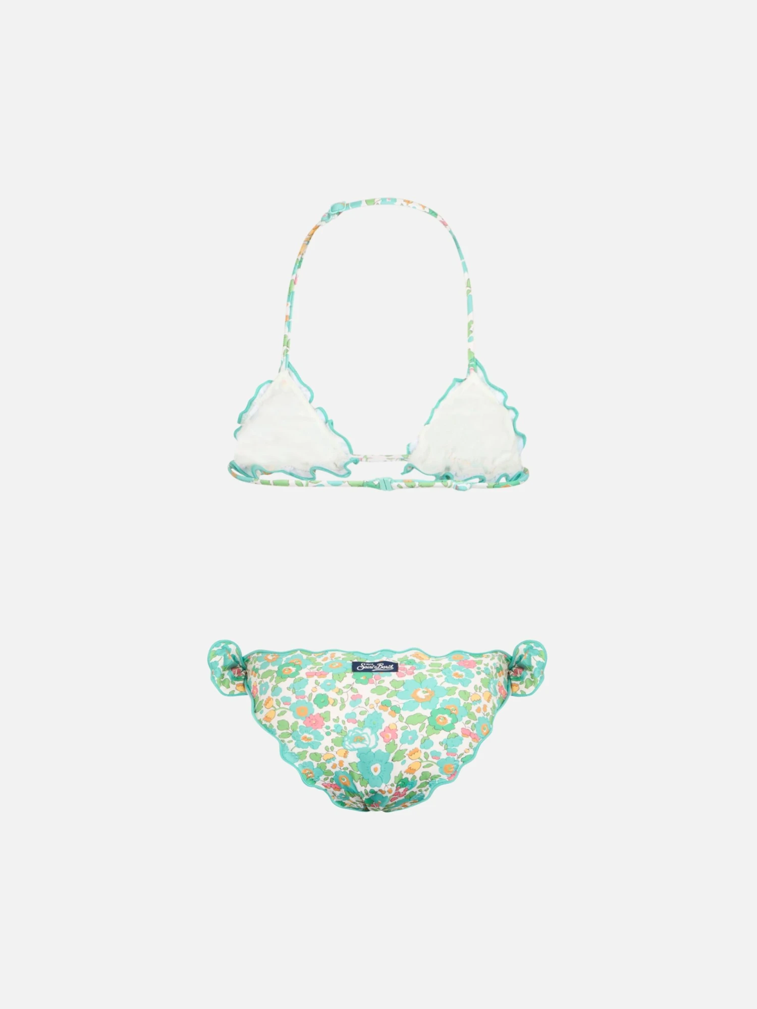 MC2 Saint Barth Girl Classic Triangle Bikini Cris With Betsy Print | MADE WITH LIBERTY FABRIC 4 MC2 Saint Barth Girl Classic Triangle Bikini Cris With Betsy Print | MADE WITH LIBERTY FABRIC - Image 2