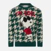 MC2 Saint Barth Boy Crewneck Sweater With Snoopy Jacquard | SNOOPY - PEANUTS™ SPECIAL EDITION 1 MC2 Saint Barth Boy Crewneck Sweater With Snoopy Jacquard | SNOOPY - PEANUTS™ SPECIAL EDITION -MC2 Saint Barth Shop DOU0003 10020E boy sweater snoopy pied poule 1