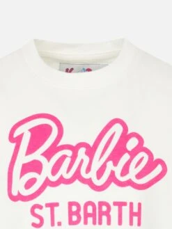 MC2 Saint Barth Girl Heavy Cotton T-shirt With Barbie St. Barth Print | BARBIE SPECIAL EDITION 6 MC2 Saint Barth Girl Heavy Cotton T-shirt With Barbie St. Barth Print | BARBIE SPECIAL EDITION -MC2 Saint Barth Shop ELLY002 11588E barbie girl tshirt white 2