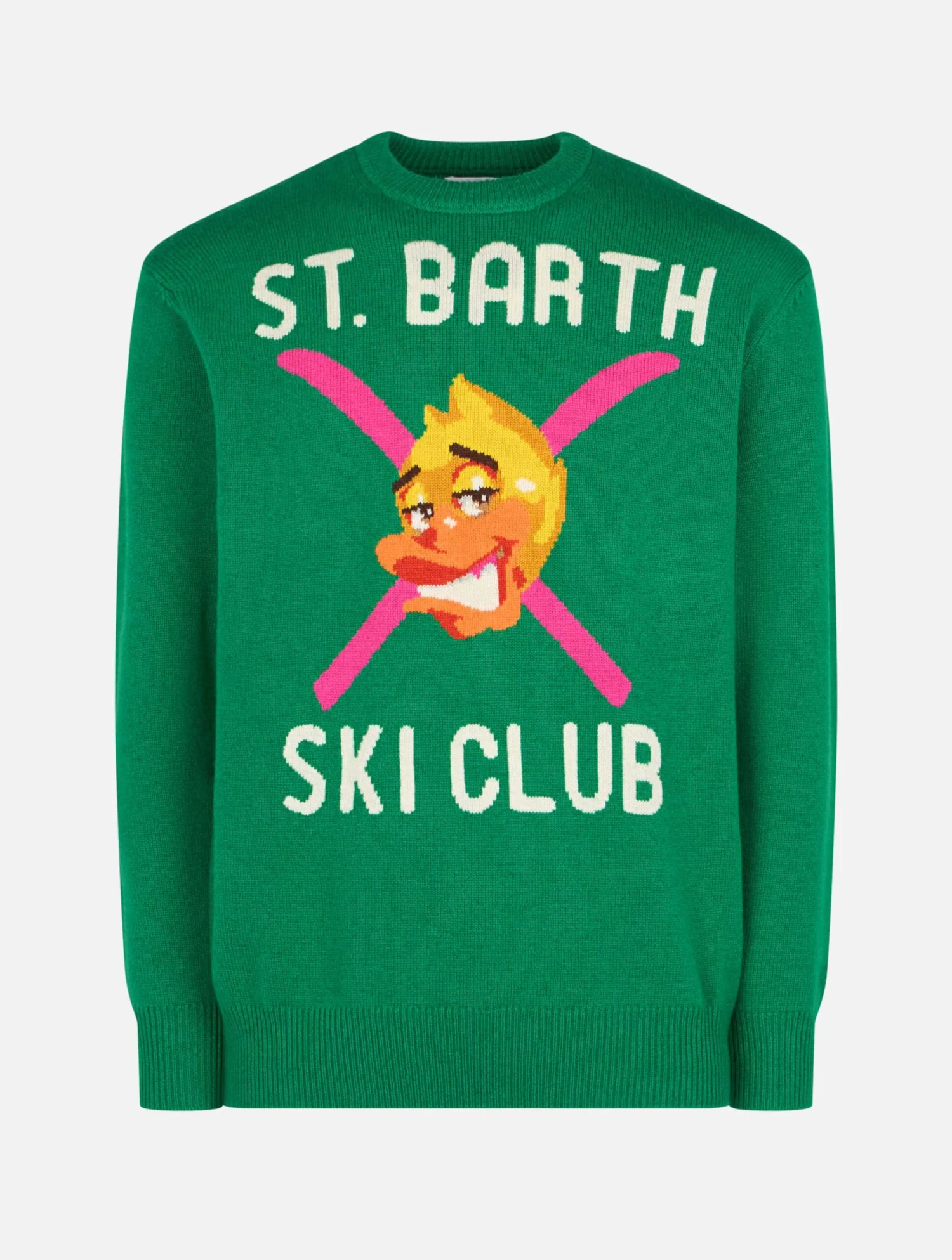 MC2 Saint Barth Man Crewneck Sweater With Crypto Ducky Jacquard | CRYPTO PUPPETS SPECIAL EDITION 6 MC2 Saint Barth Man Crewneck Sweater With Crypto Ducky Jacquard | CRYPTO PUPPETS SPECIAL EDITION - Image 4