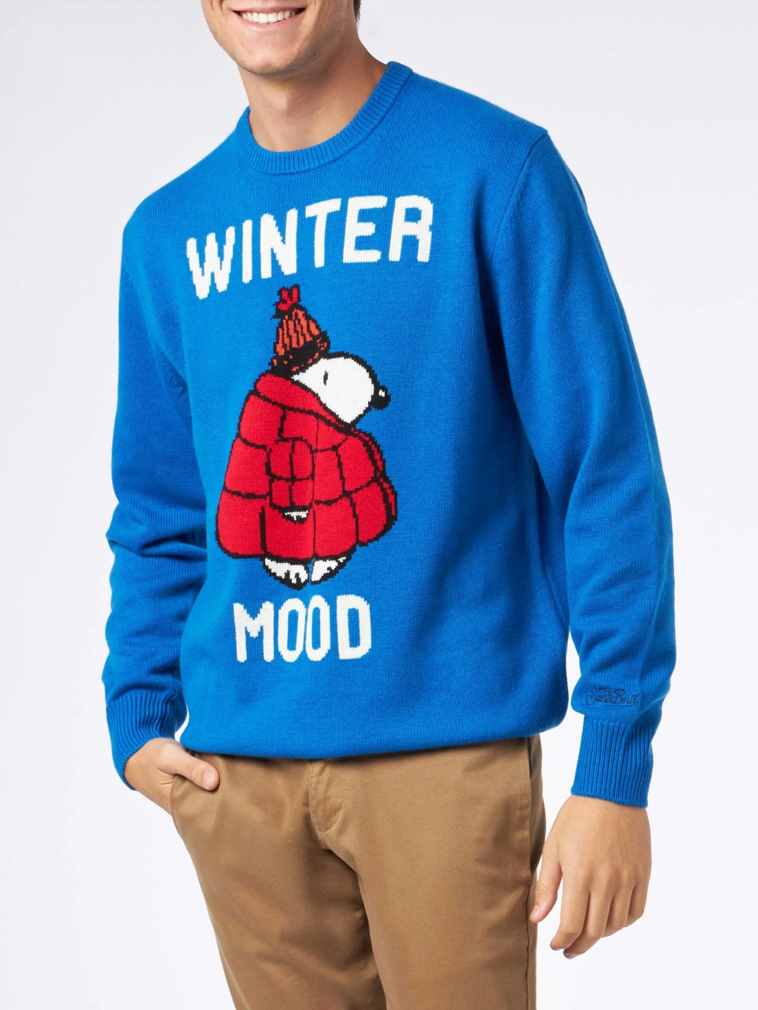 Snoopy Winter Mood Man Sweater | Peanuts™ Special Edition 3 Snoopy Winter Mood Man Sweater | Peanuts™ Special Edition