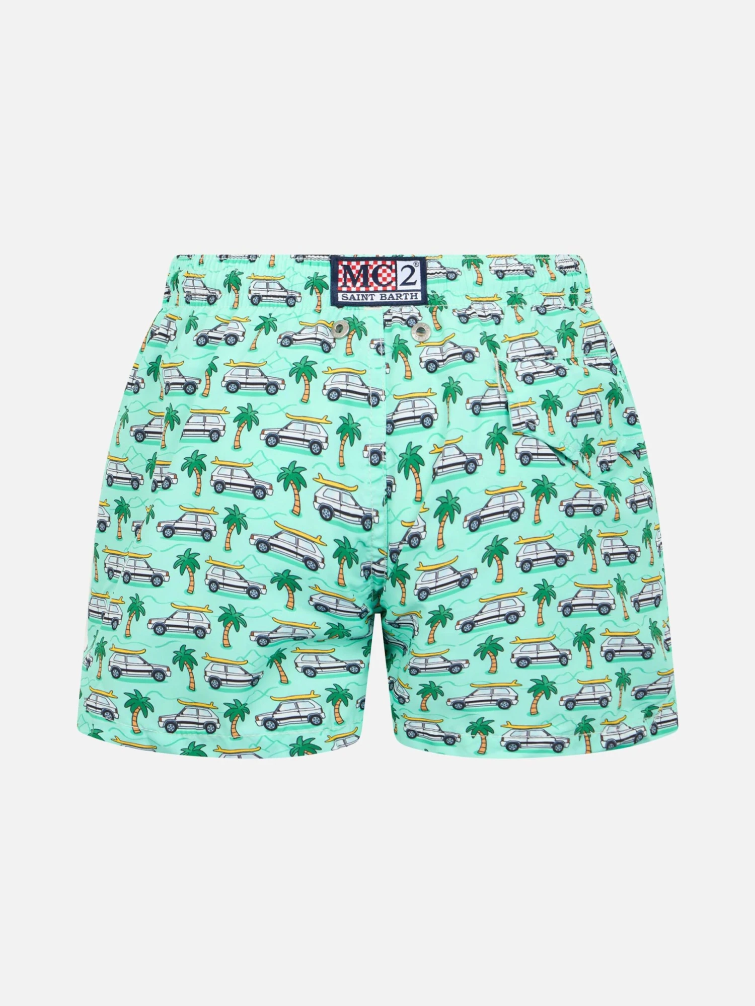 MC2 Saint Barth Boy Lightweight Fabric Swim-shorts Jean Lighting With Panda Print | PANDA SPECIAL EDITION 4 MC2 Saint Barth Boy Lightweight Fabric Swim-shorts Jean Lighting With Panda Print | PANDA SPECIAL EDITION - Image 2