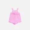 Little Pink Striped Print Baby Dress 2 Little Pink Striped Print Baby Dress -MC2 Saint Barth Shop NEONATA3