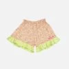 Girl Cotton Ruffled Shorts | Made With Liberty Fabric 2 Girl Cotton Ruffled Shorts | Made With Liberty Fabric -MC2 Saint Barth Shop SBA1