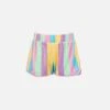 MC2 Saint Barth Girl Multicolor Terry Pull Up Shorts Curly 2 MC2 Saint Barth Girl Multicolor Terry Pull Up Shorts Curly -MC2 Saint Barth Shop SBA10
