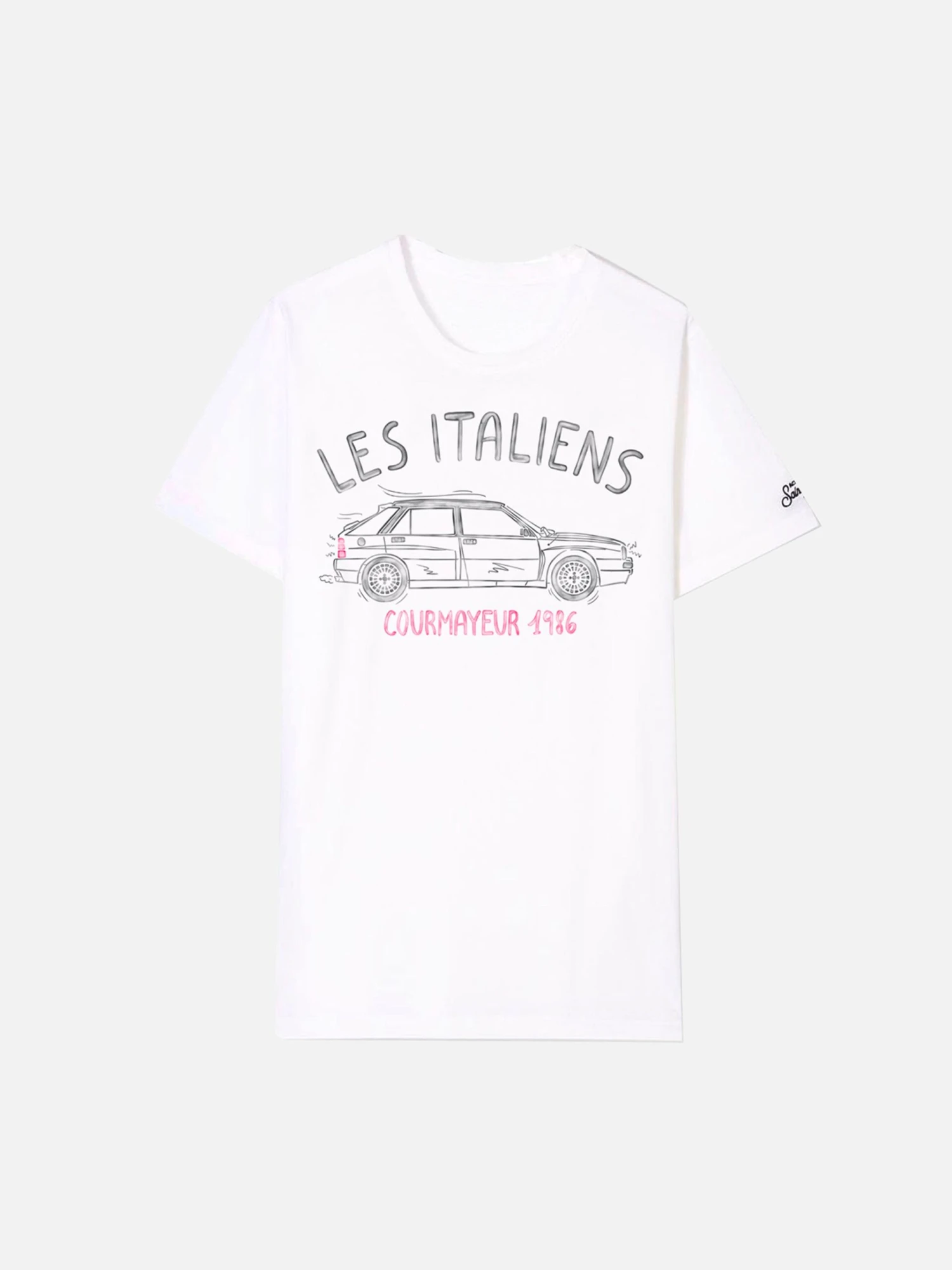 Les Italiens Courmayeur 1986 Cotton T-shirt 3 Les Italiens Courmayeur 1986 Cotton T-shirt