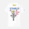 Scrambler White Cotton T-Shirt -MC2 Saint Barth Shop SBW5 b56945b5 51dd 43f0 a662 9171fecf5d3d