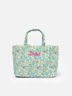 MC2 Saint Barth Betsy Quilted Soft Tote Mid Bag | MADE WITH LIBERTY FABRIC
