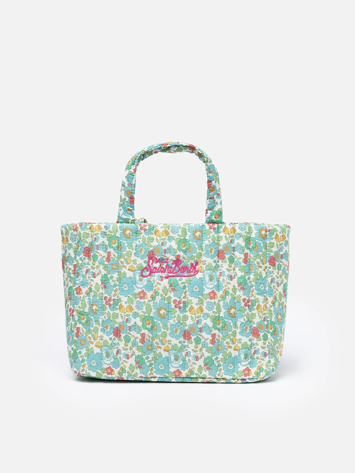 MC2 Saint Barth Betsy Quilted Soft Tote Mid Bag | MADE WITH LIBERTY FABRIC 3 MC2 Saint Barth Betsy Quilted Soft Tote Mid Bag | MADE WITH LIBERTY FABRIC