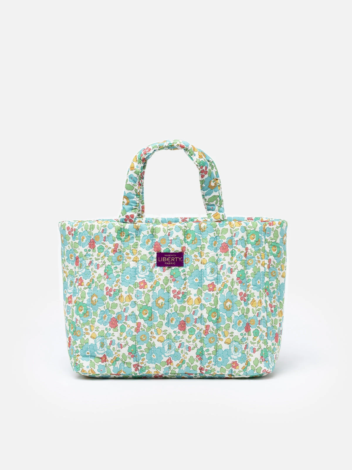 MC2 Saint Barth Betsy Quilted Soft Tote Mid Bag | MADE WITH LIBERTY FABRIC 7 MC2 Saint Barth Betsy Quilted Soft Tote Mid Bag | MADE WITH LIBERTY FABRIC - Image 5