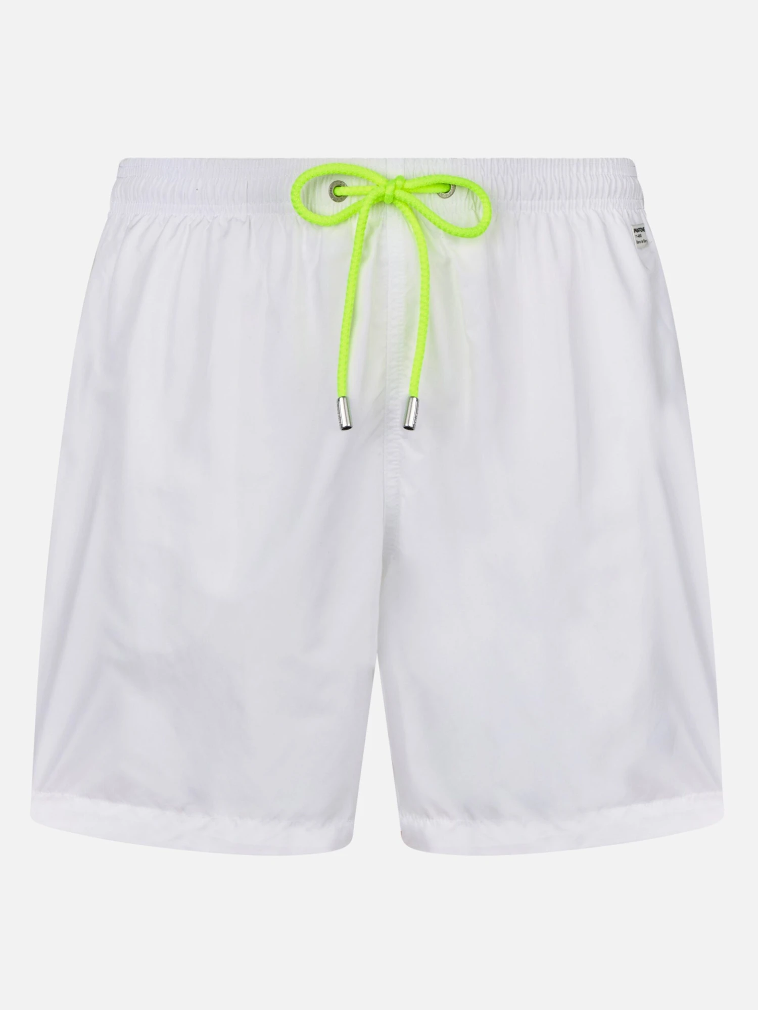 MC2 Saint Barth Man Lightweight Fabric White Swim Shorts Lighting Pantone | PANTONE® SPECIAL EDITION 3 MC2 Saint Barth Man Lightweight Fabric White Swim Shorts Lighting Pantone | PANTONE® SPECIAL EDITION