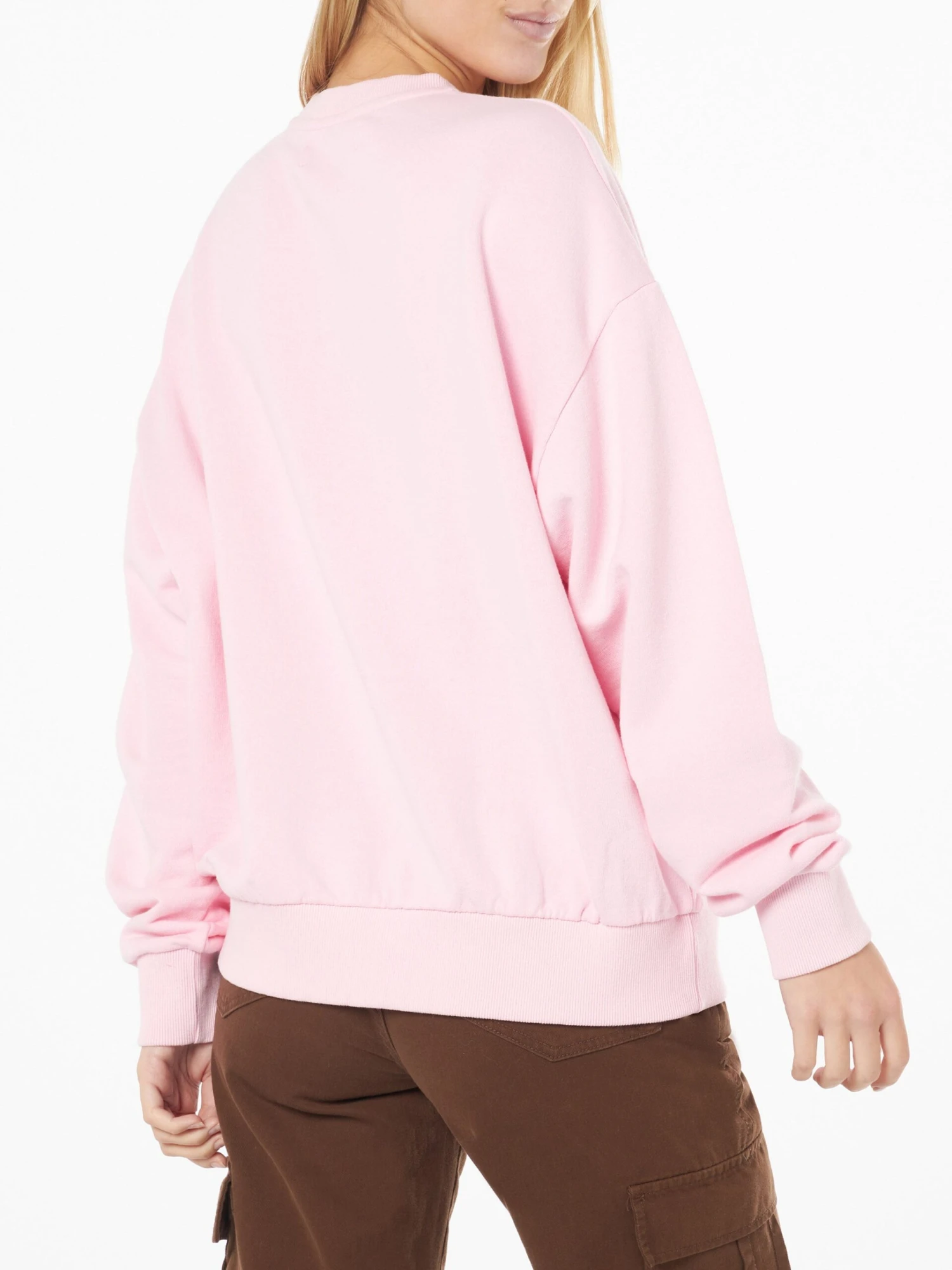 Woman Pink Sweatshirt With Snoopy Print | Peanuts® Special Edition 5 Woman Pink Sweatshirt With Snoopy Print | Peanuts® Special Edition - Image 3