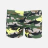 MC2 Saint Barth Boy Lycra Swim Briefs With Camo Shark Print -MC2 Saint Barth Shop TOB0001 00577F 01