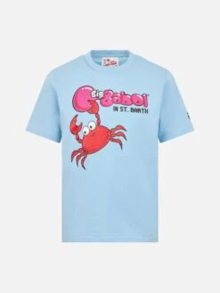 MC2 Saint Barth Boy T-shirt With Big Babol Crab Placed Print | BIG BABOL SPECIAL EDITION
