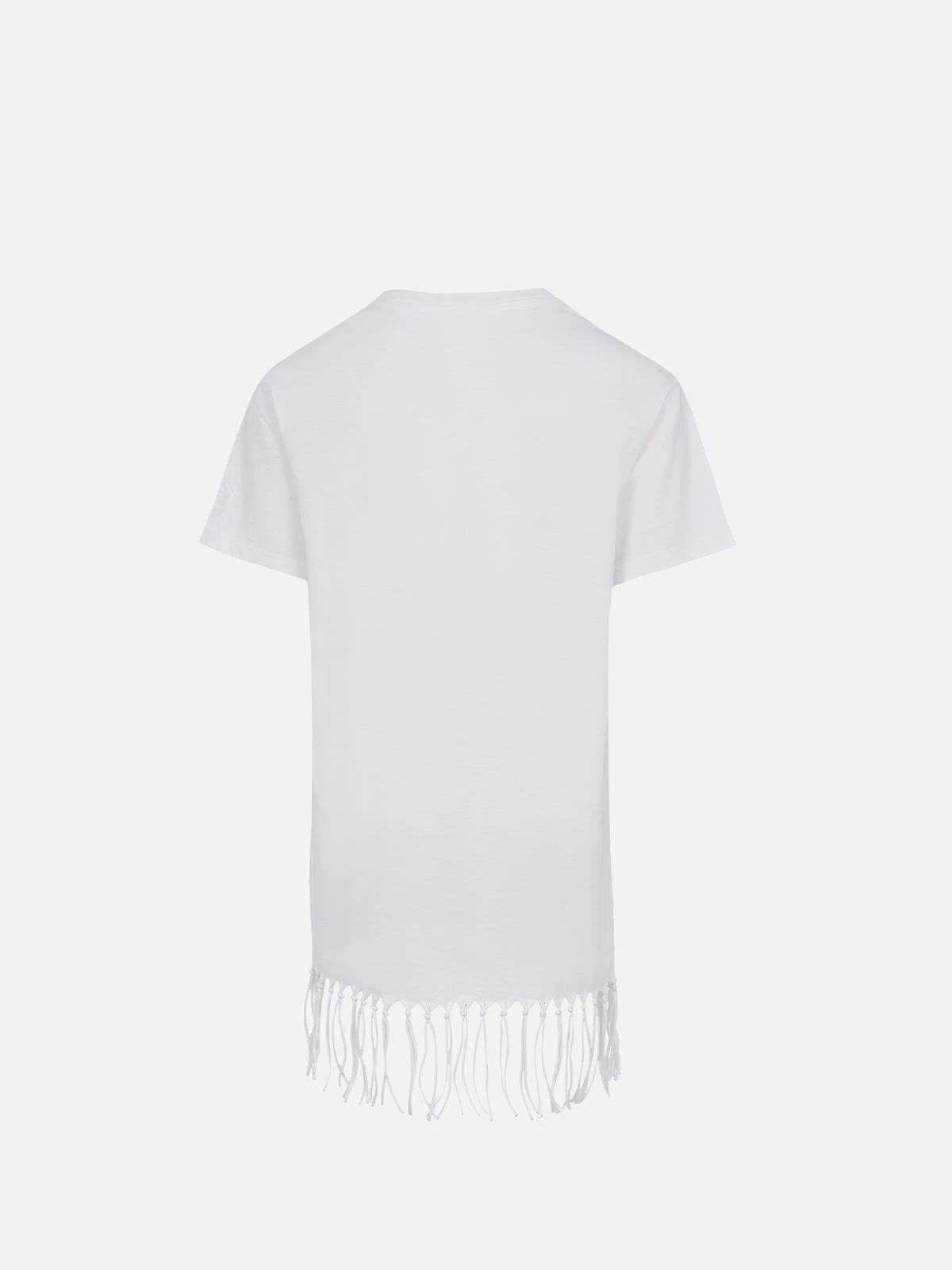 MC2 Saint Barth Girl Abbey Dress With Fringes And Cherry Patch 5 MC2 Saint Barth Girl Abbey Dress With Fringes And Cherry Patch - Image 3