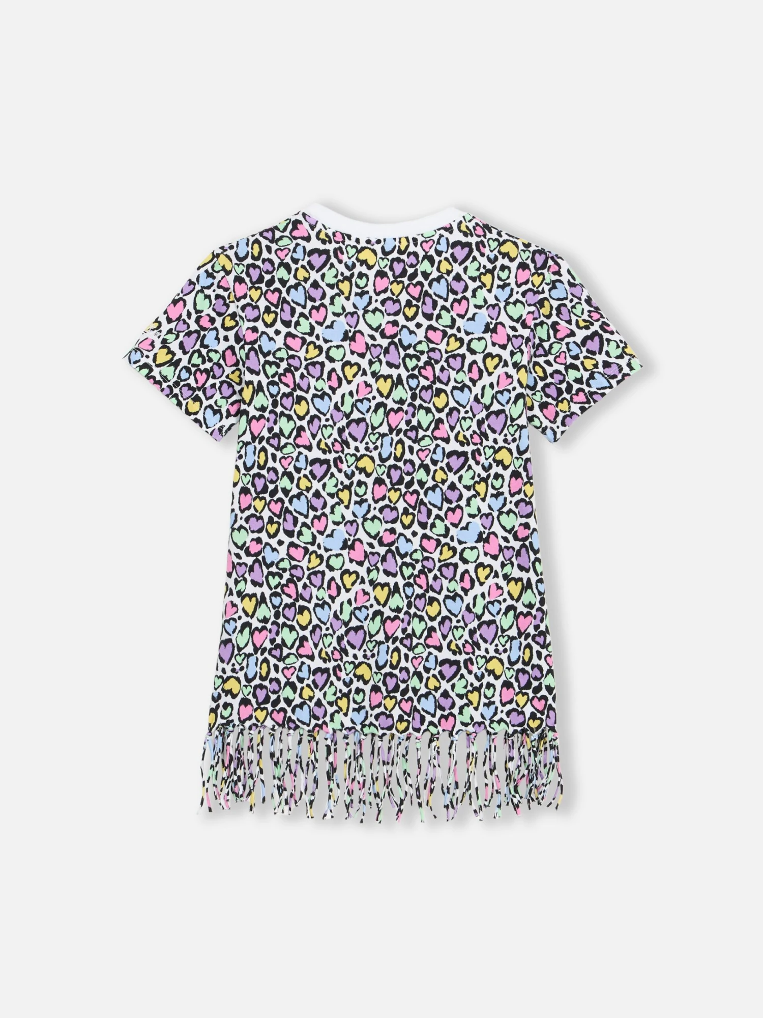 MC2 Saint Barth Girl Abbey Dress With Fringes And Animalier Print 4 MC2 Saint Barth Girl Abbey Dress With Fringes And Animalier Print - Image 2