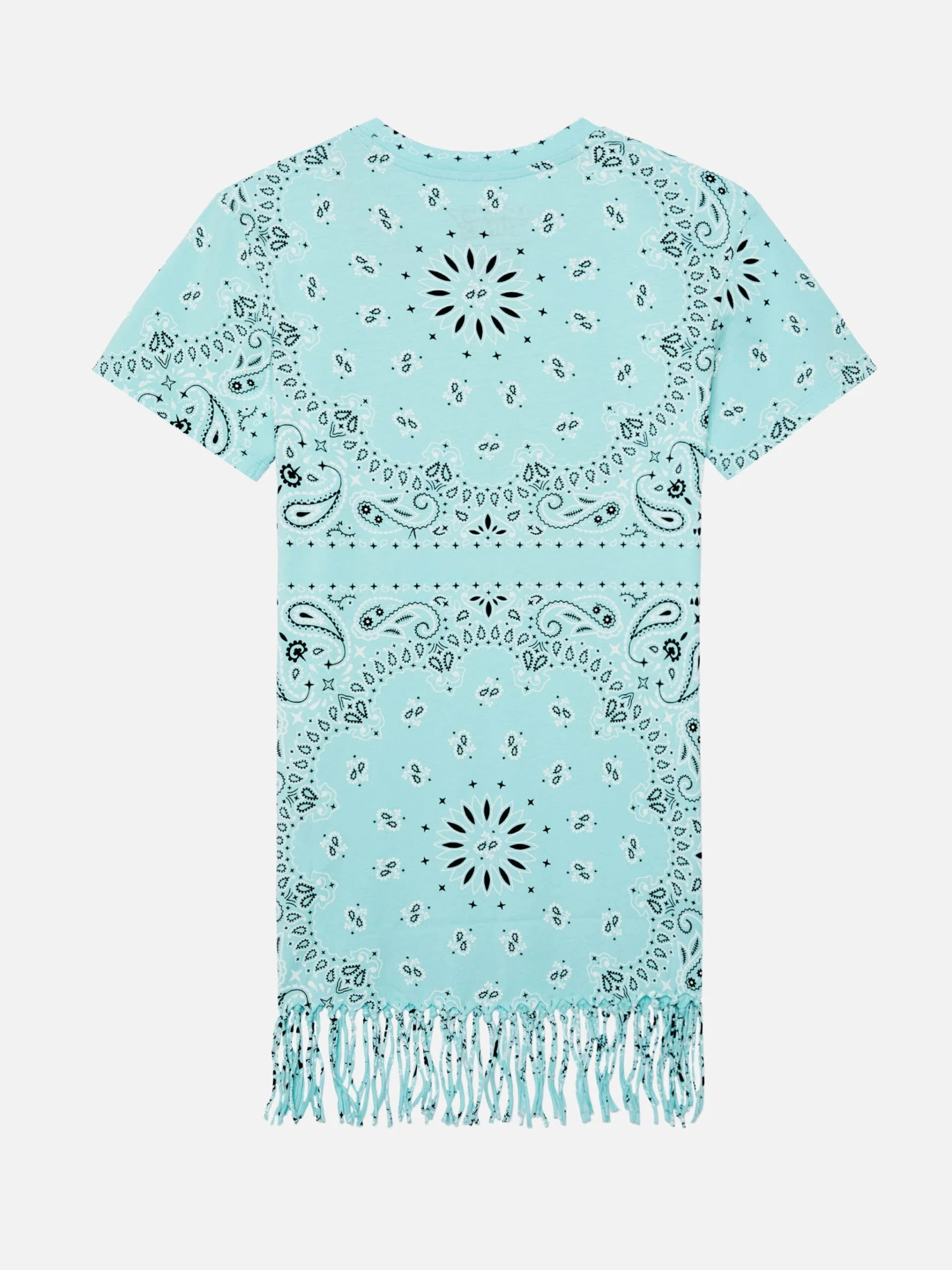 MC2 Saint Barth Girl Abbey Dress With Fringes And Bandanna Print | WRNER BROS. SPECIAL EDITION 5 MC2 Saint Barth Girl Abbey Dress With Fringes And Bandanna Print | WRNER BROS. SPECIAL EDITION - Image 3