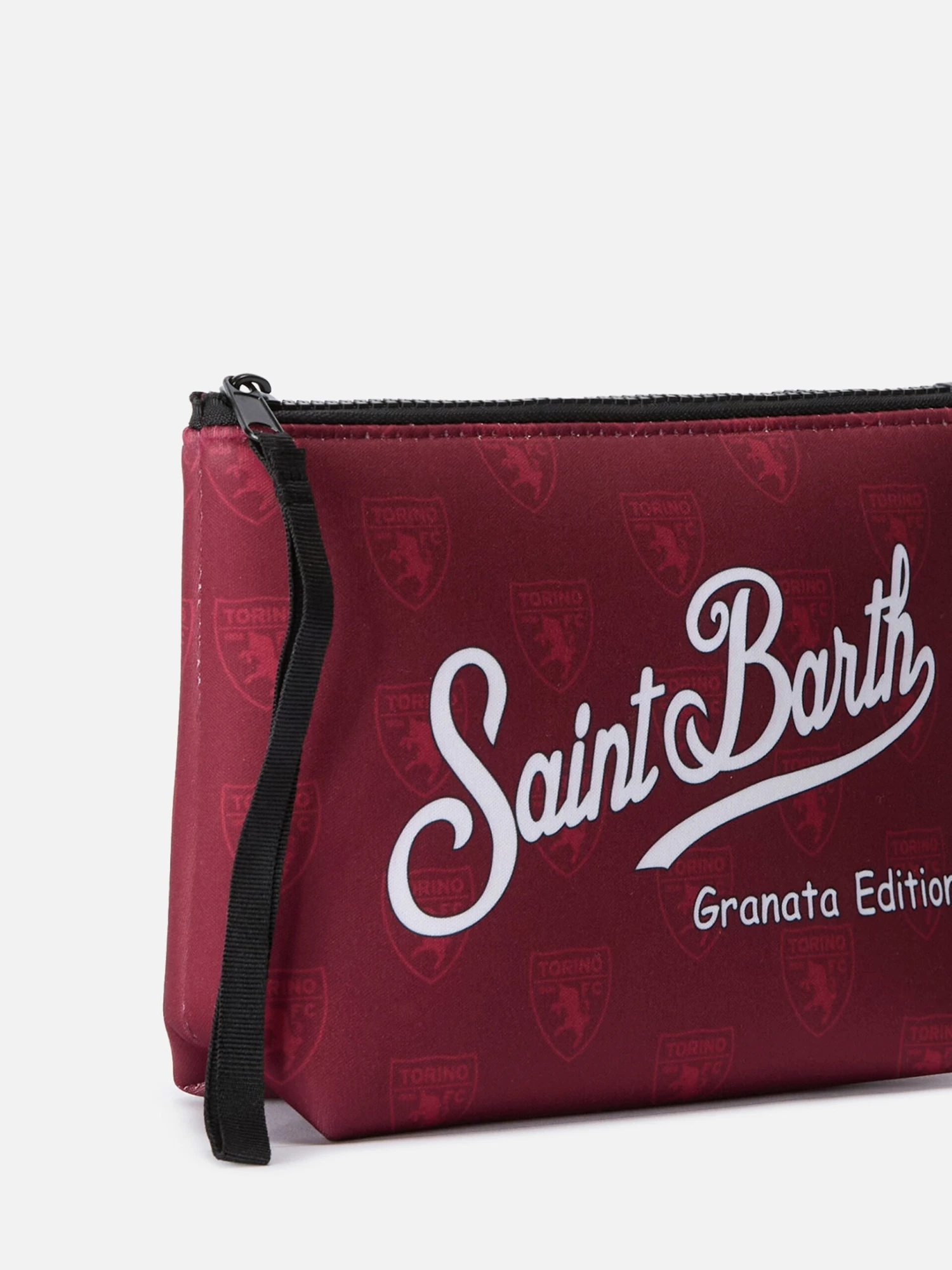 MC2 Saint Barth Aline Scuba Pochette With TORINO Print | AC TORINO SPECIAL EDITION 4 MC2 Saint Barth Aline Scuba Pochette With TORINO Print | AC TORINO SPECIAL EDITION - Image 2