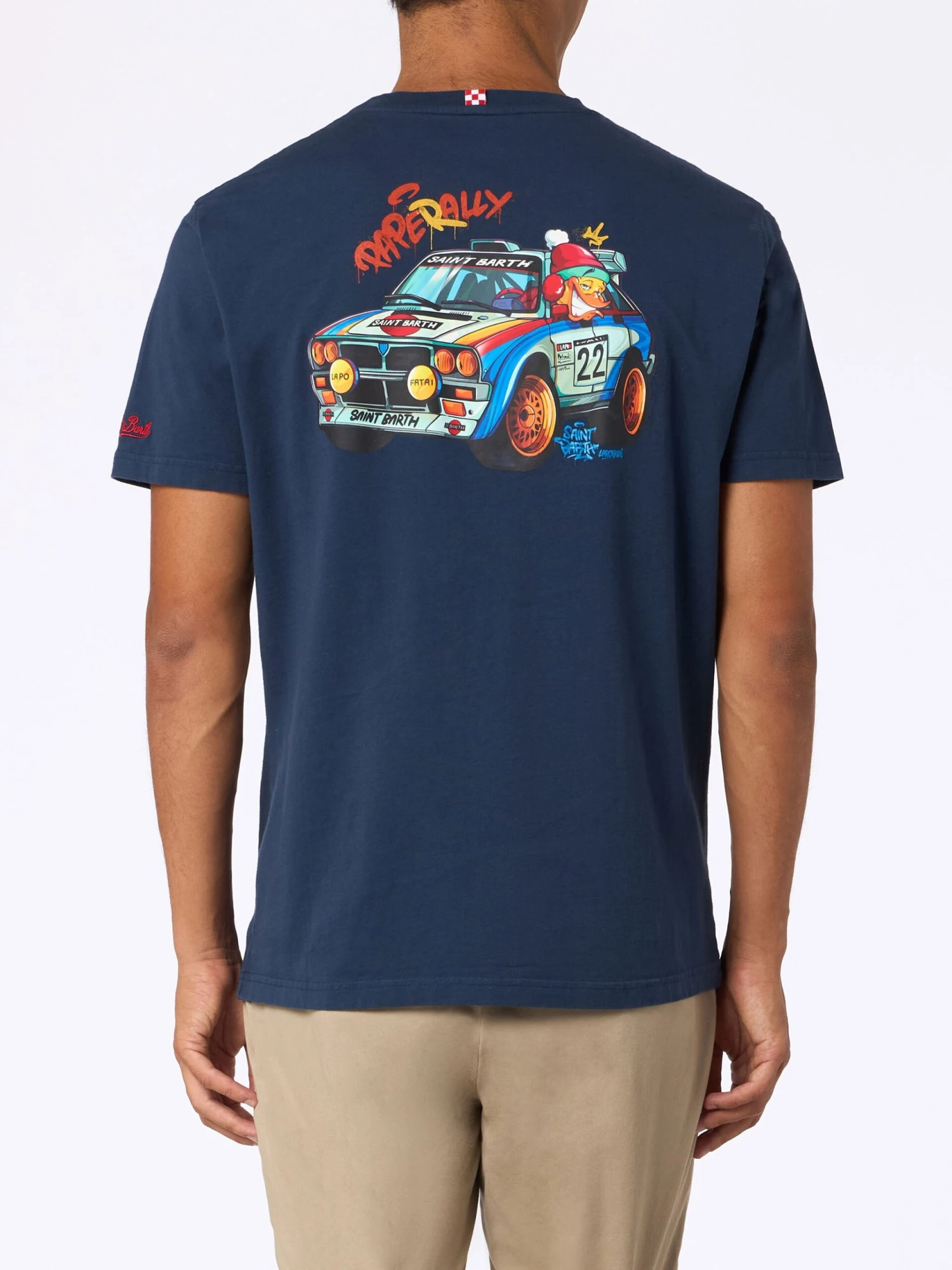 MC2 Saint Barth Man Heavy Cotton T-shirt Arnott With Crypto Paperally Print | CRYPTOPUPPETS SPECIAL EDITION 4 MC2 Saint Barth Man Heavy Cotton T-shirt Arnott With Crypto Paperally Print | CRYPTOPUPPETS SPECIAL EDITION - Image 2