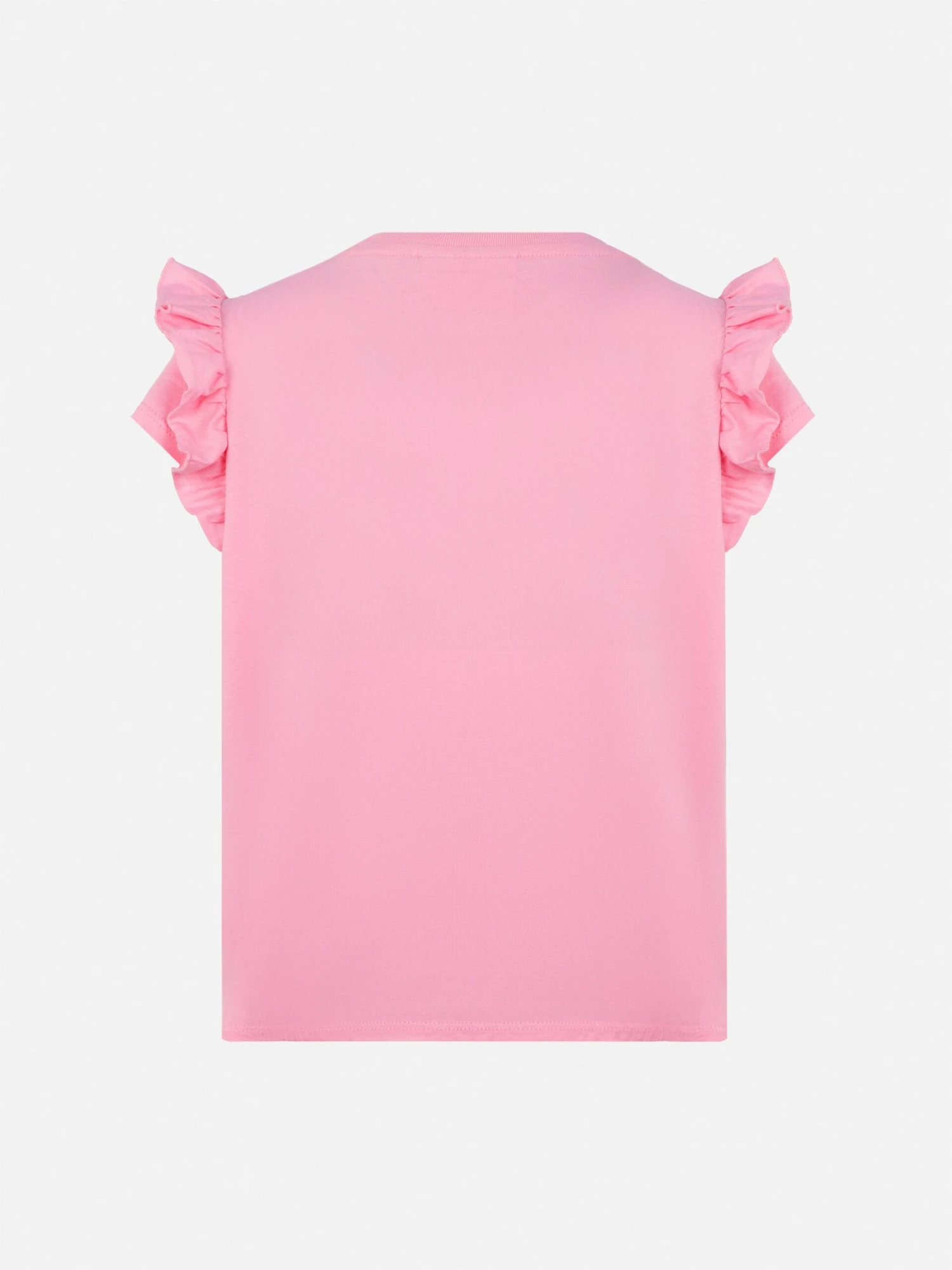 MC2 Saint Barth Cotton T-shirt Baby With Flounce And Bella E Monella Embroidery 4 MC2 Saint Barth Cotton T-shirt Baby With Flounce And Bella E Monella Embroidery - Image 2