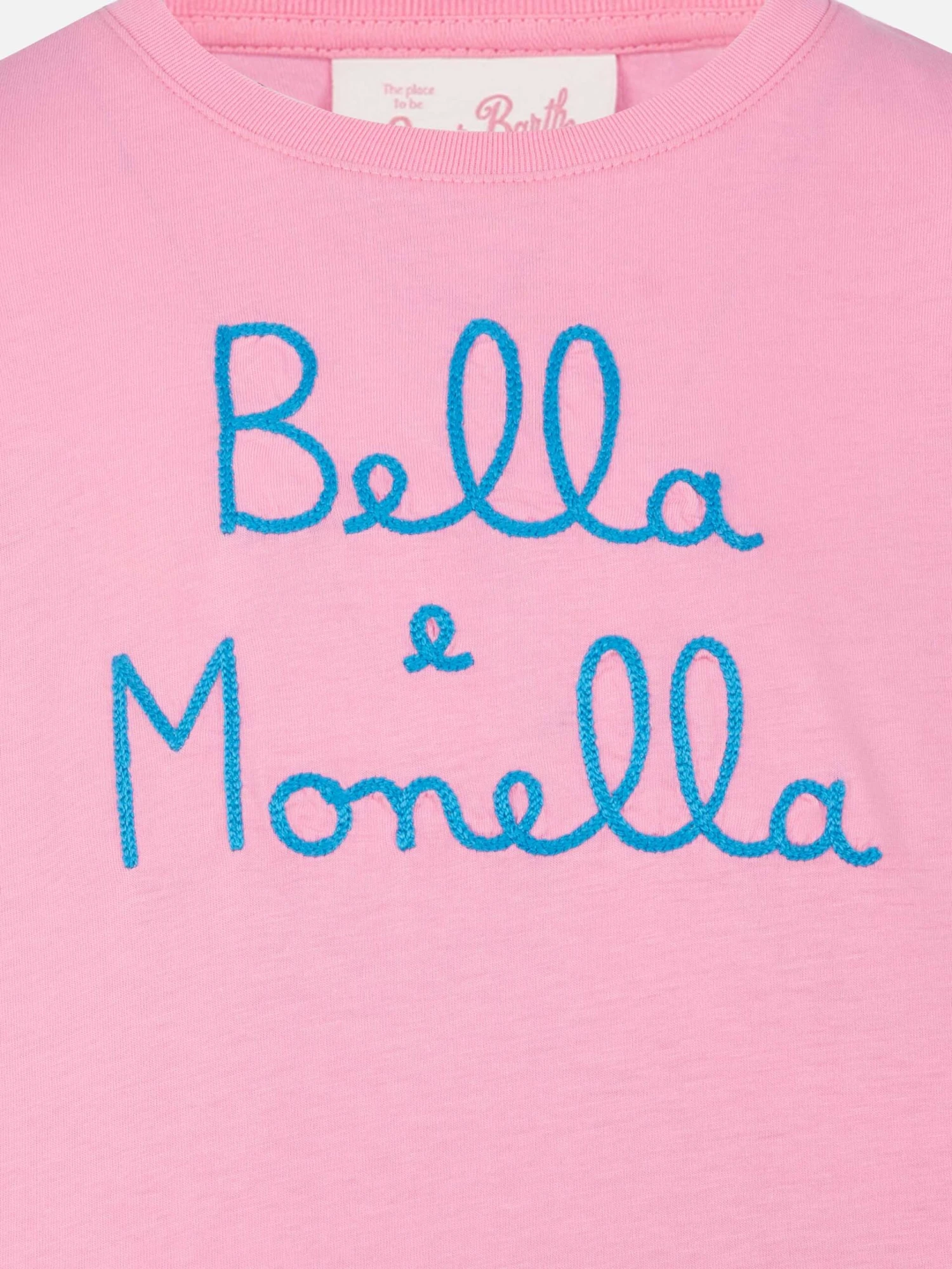 MC2 Saint Barth Cotton T-shirt Baby With Flounce And Bella E Monella Embroidery 5 MC2 Saint Barth Cotton T-shirt Baby With Flounce And Bella E Monella Embroidery - Image 3