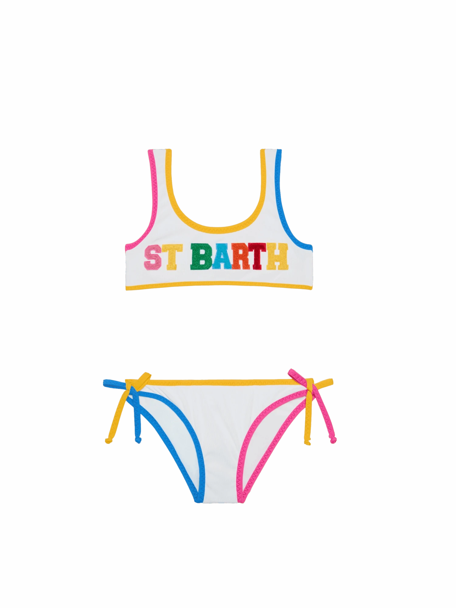 MC2 Saint Barth Girl Bralette Bikini With St Barth Patches 3 MC2 Saint Barth Girl Bralette Bikini With St Barth Patches