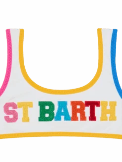MC2 Saint Barth Girl Bralette Bikini With St Barth Patches 7 MC2 Saint Barth Girl Bralette Bikini With St Barth Patches -MC2 Saint Barth Shop UID BAK000300044B GIRL BIKINI WHITE 0 0 3