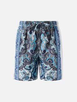MC2 Saint Barth Mid-length Swim-shorts Caprese Jr Withgipsy Print