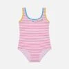 MC2 Saint Barth Girl One Piece Swimsuit With Embroidery